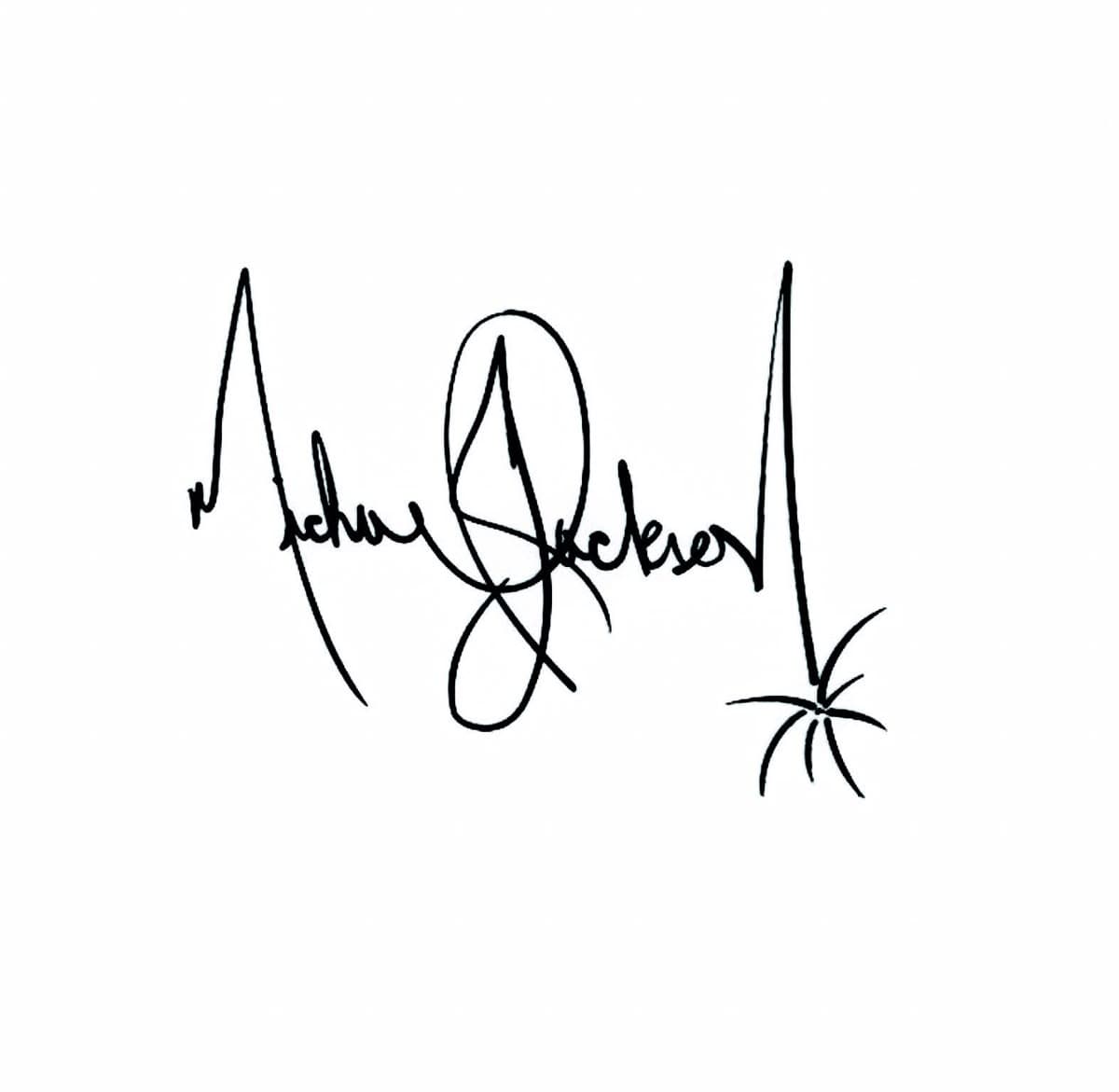 Michael Jackson 簽名
